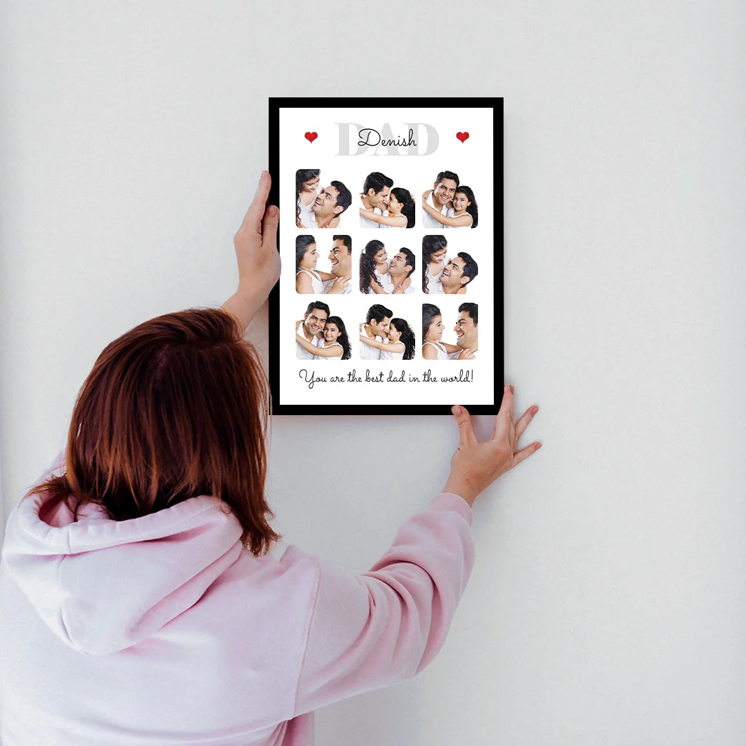 Best Dad Photo Frame