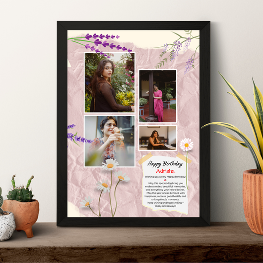 Beautiful Birthday Frame 13