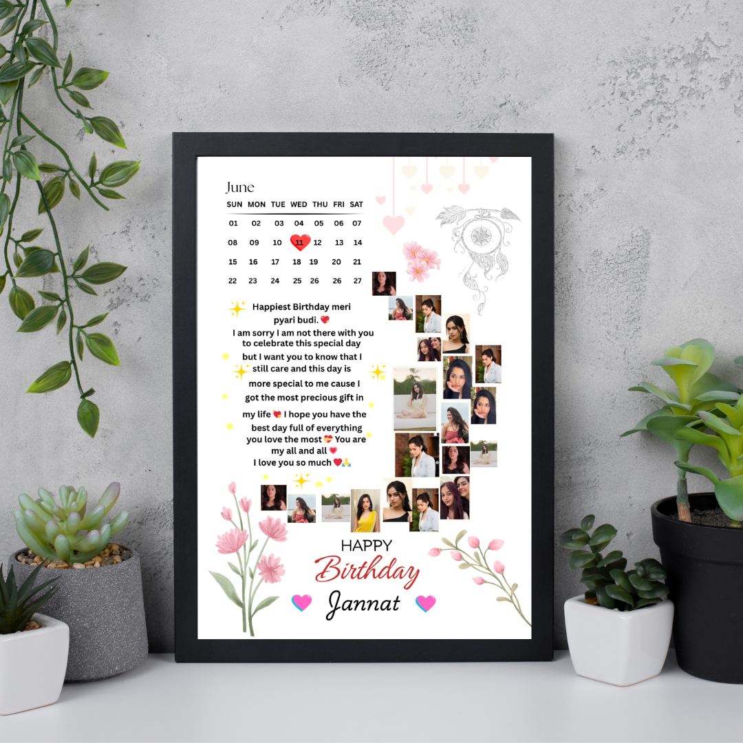 Birthday Photo Frame 06
