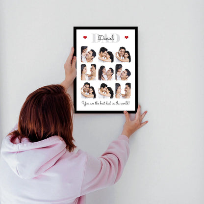 Best Dad Photo Frame