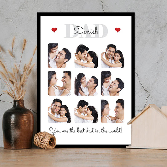 Best Dad Photo Frame