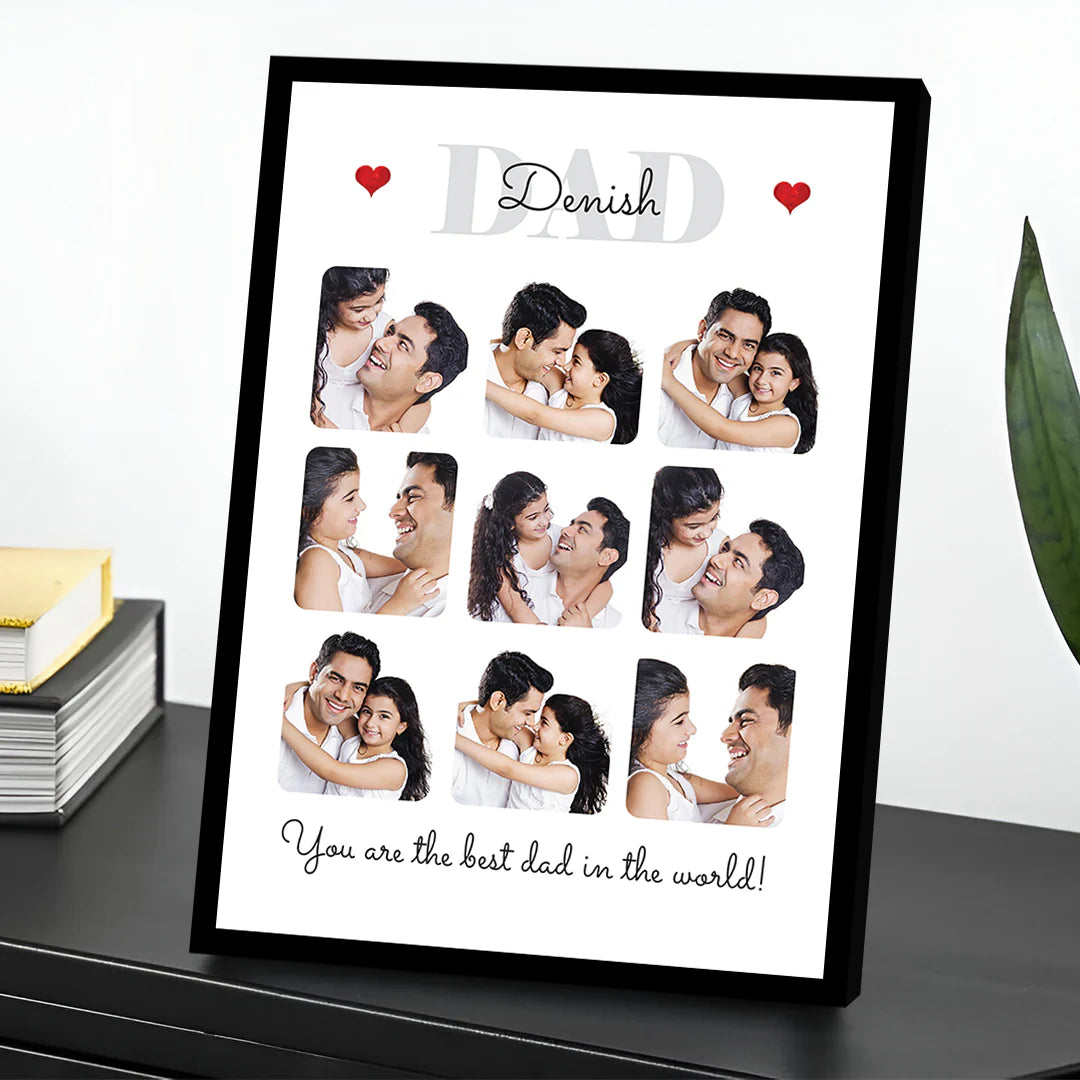 Best Dad Photo Frame