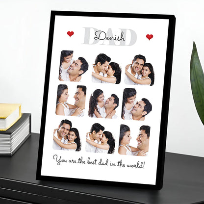 Best Dad Photo Frame