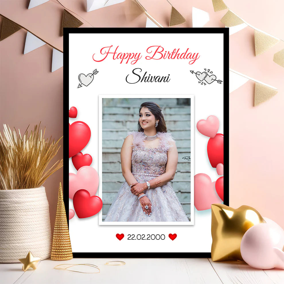 Birthday Photo Frame 04
