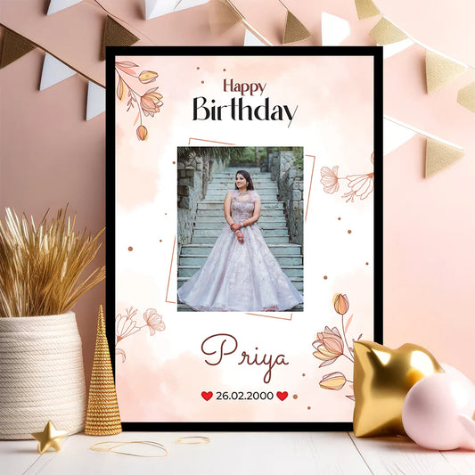Birthday Photo Frame 02