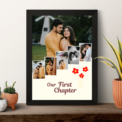 Custom Photo Collage Frame – Perfect for Birthday, Anniversary & Love Gifts