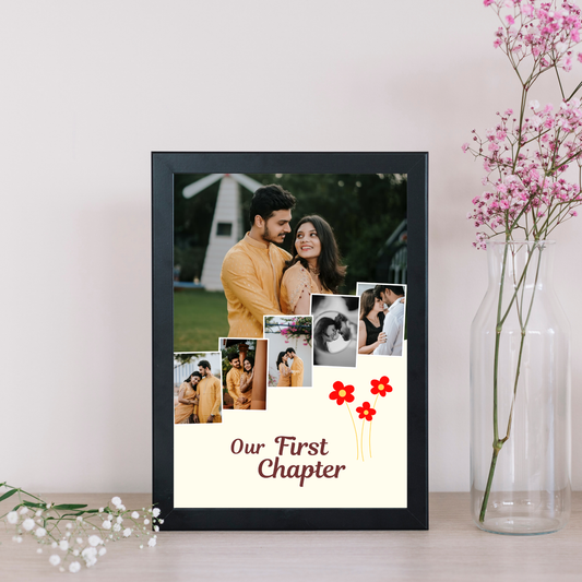Custom Photo Collage Frame – Perfect for Birthday, Anniversary & Love Gifts