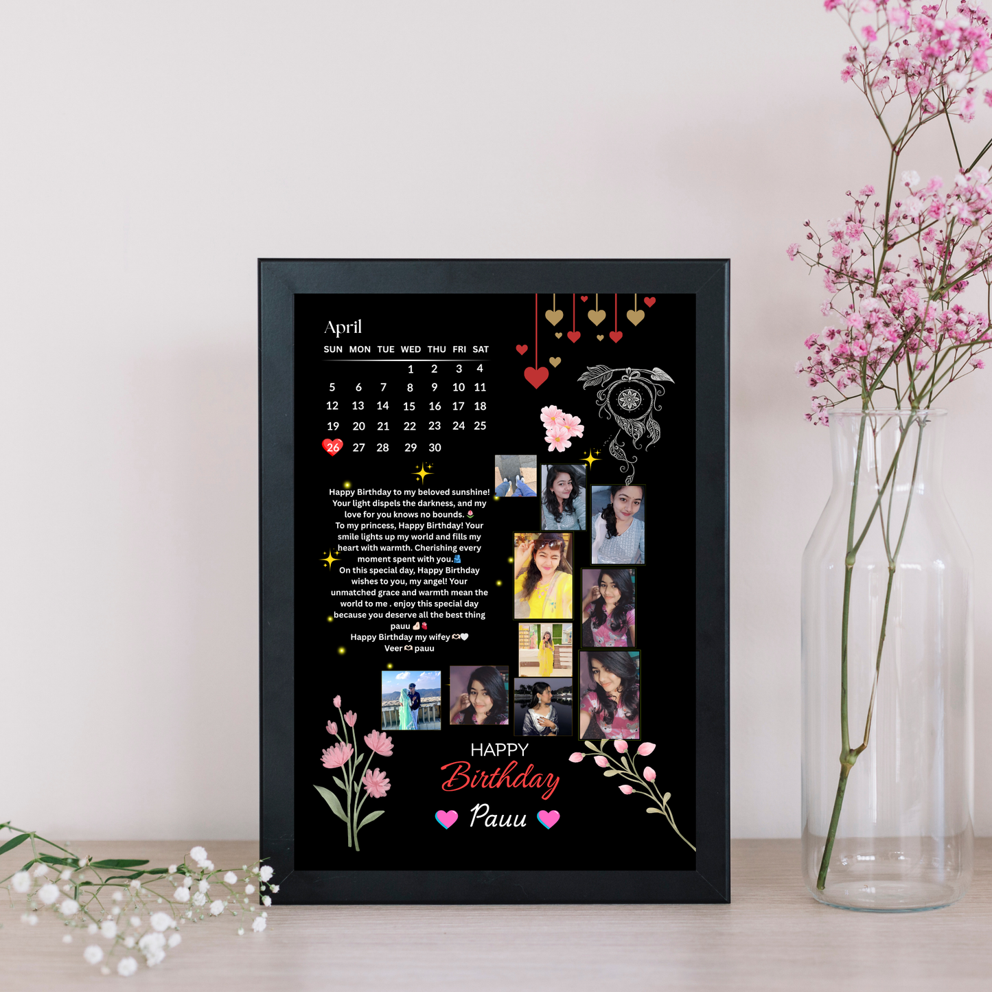 Birthday Photo Frame 05