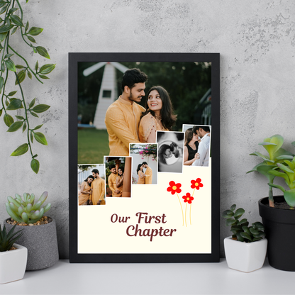 Custom Photo Collage Frame – Perfect for Birthday, Anniversary & Love Gifts