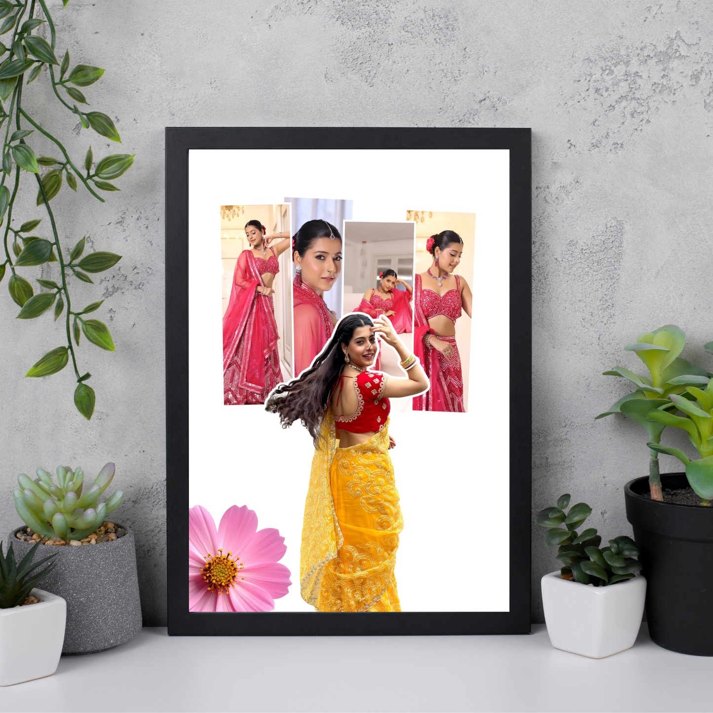Aesthetic Photo Collage Frame