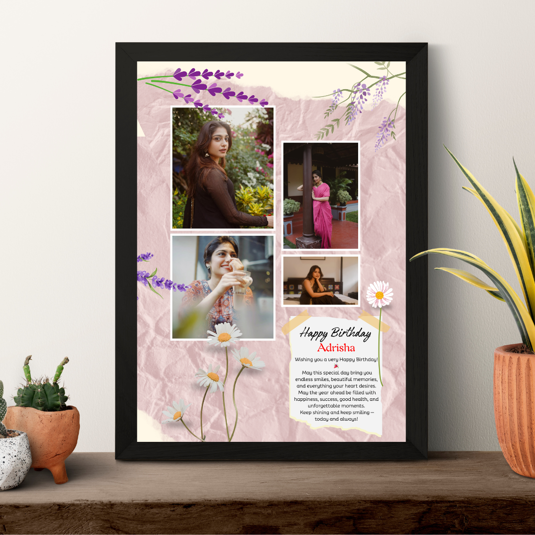 Beautiful Birthday Frame 13