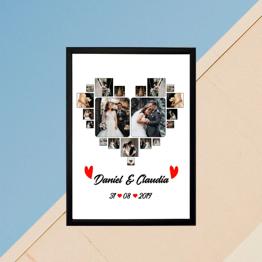 Beautiful Love Anniversary Photo Frame