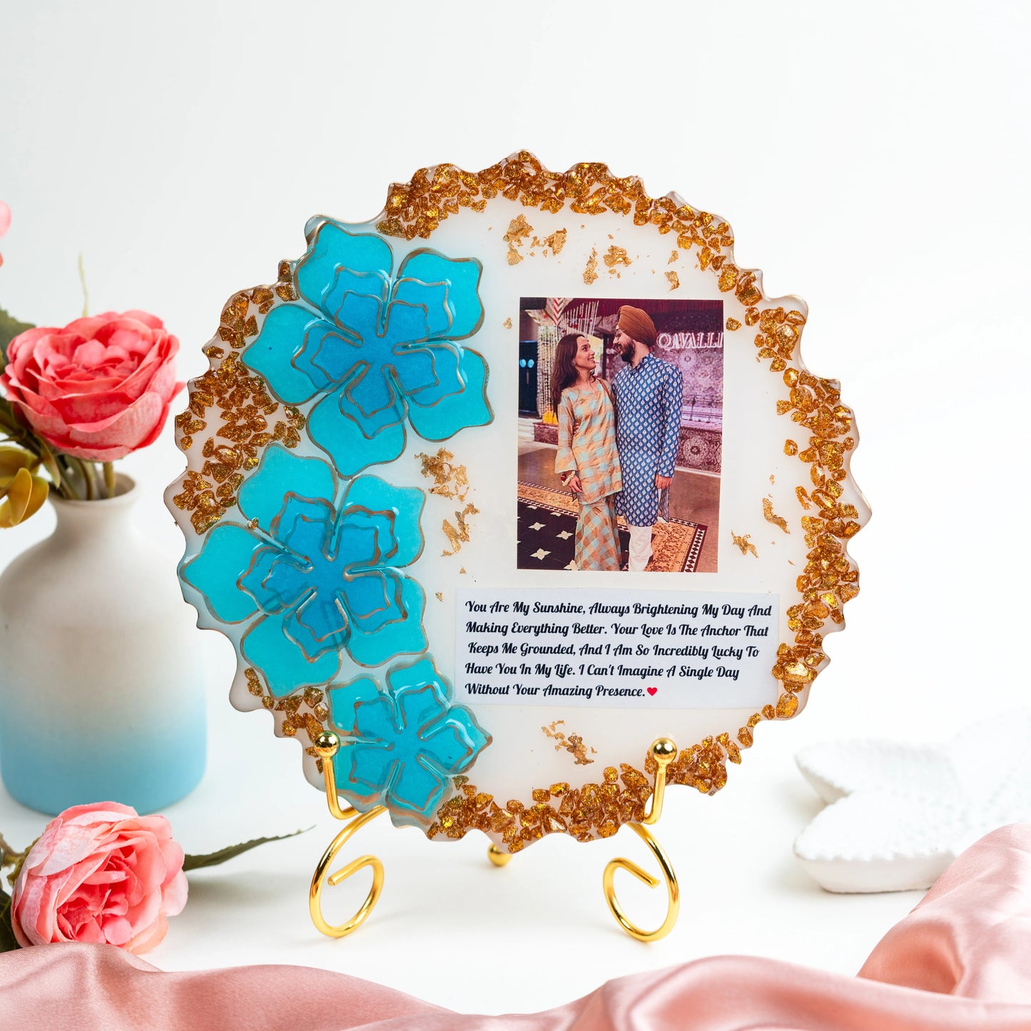 Grand Bloom Customized Resin Artwork