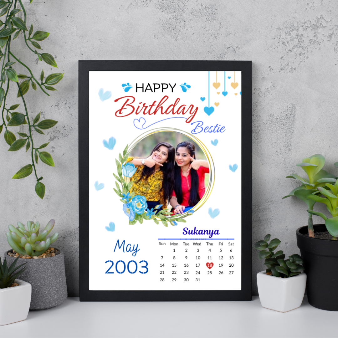 Birthday Photo Frame 07
