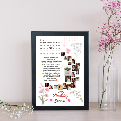 Birthday Photo Frame 06