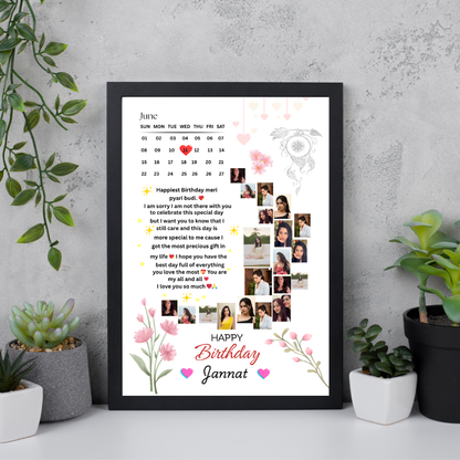 Birthday Photo Frame 06