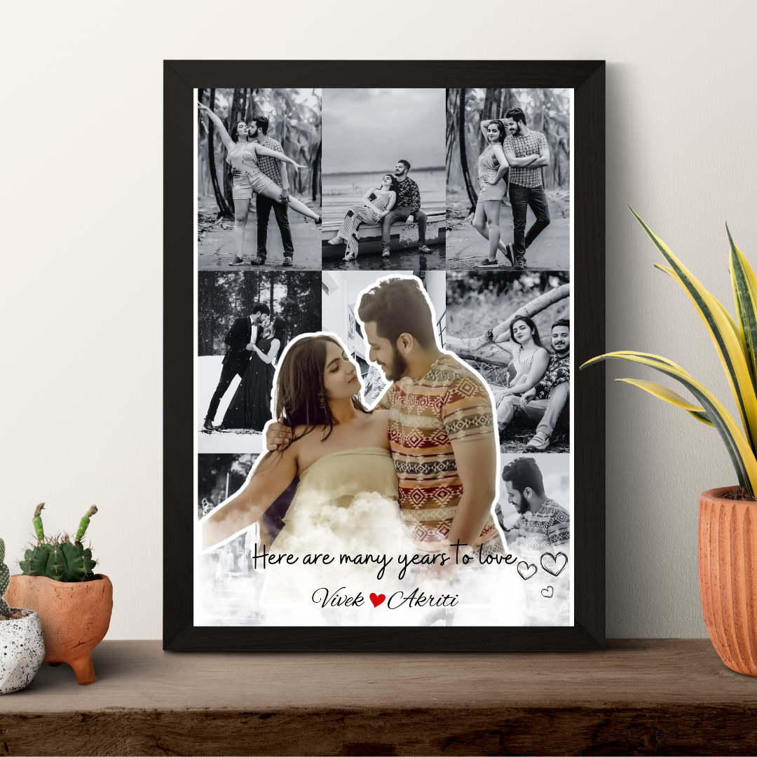 Elegant Photo Frame for Anniversary/Wedding/Valentine's Day